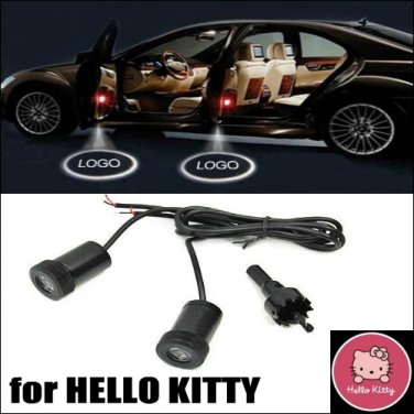 3w LED Ghost Shadow Car Door Logo Light for HELLO KITTY