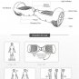 Smart Balance Wheel Self Balancing Electric Scooter (RED)