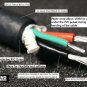 Pure silver powercord for ultra high current