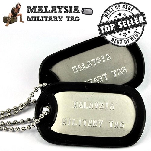 Military dog tag