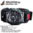 Paracord military watch