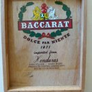 Wood Cigar Box Baccarat Honduras Dolce Far Niente 1871