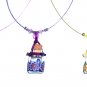 Aroma pendants with single crystal string
