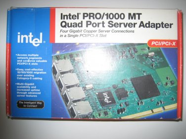 Intel Quad Port Pro/1000 MT