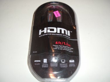 Rocketfish RF-G1160 4 ft HDMI Digital Audio/Video Cable