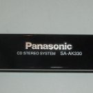 Panasonic CD Tray Cover for SA-AK330 CD Stereo System