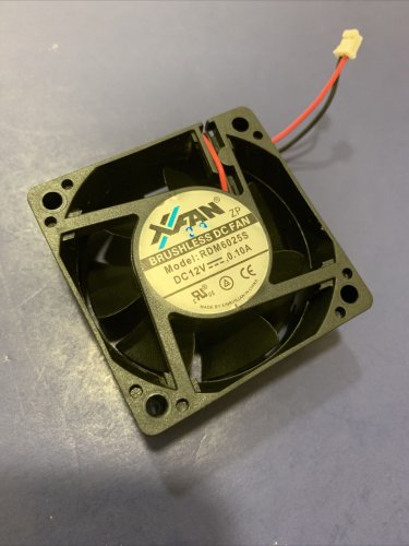 OEM XFan RDM6025S Server Cooling Square DC Fan 12V 0.10A 60X60X25mm