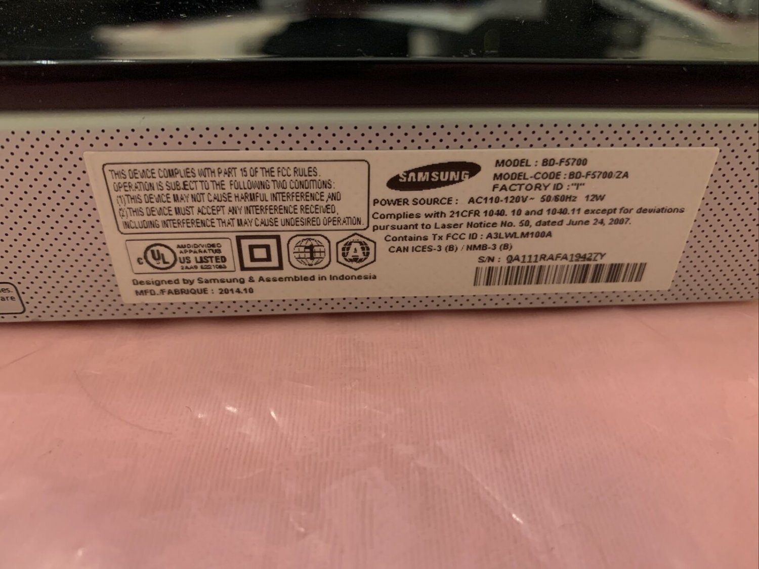 Samsung Blu Ray Dvd Player Not Connecting To Internet www.ecrater.com