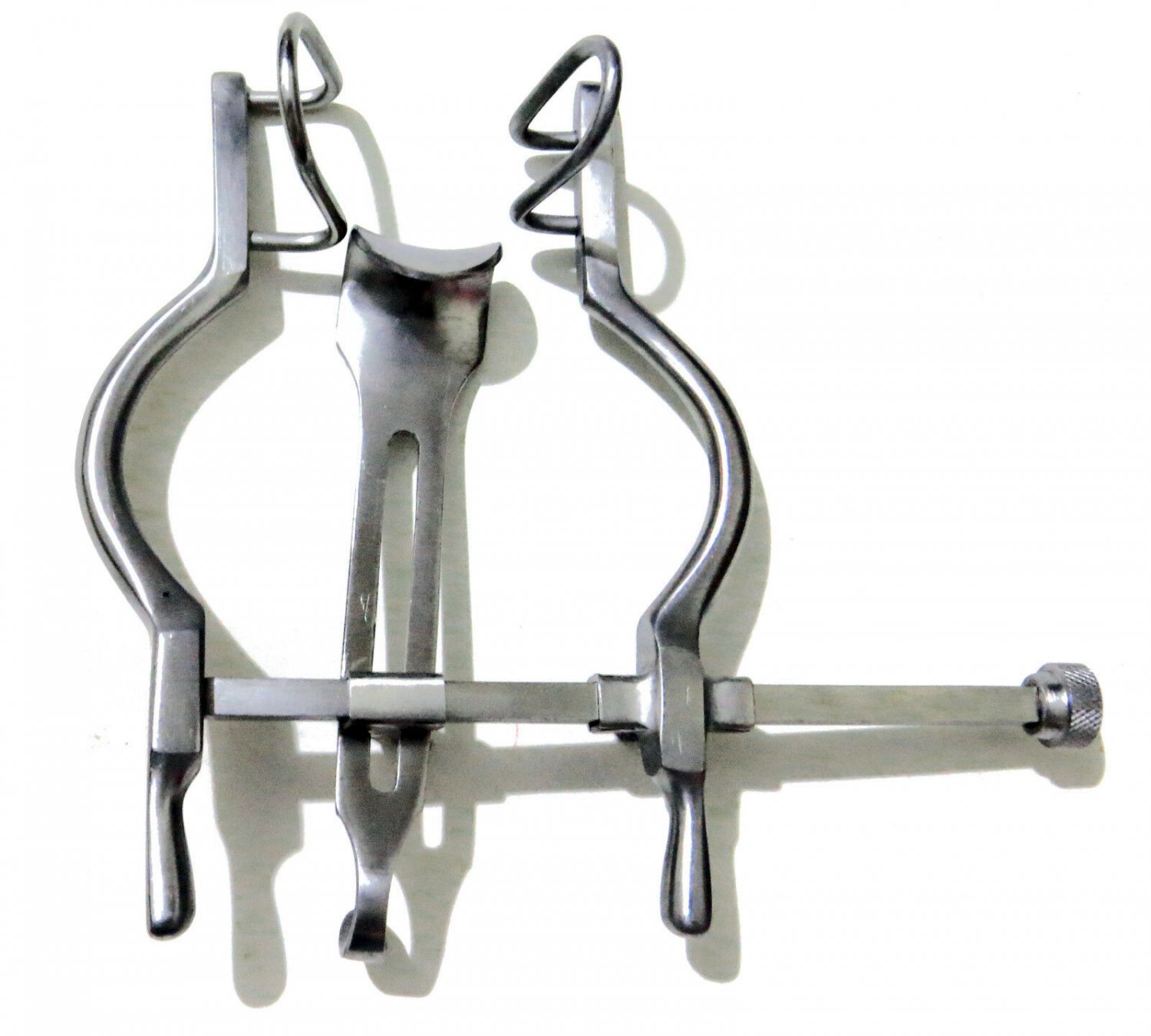 Surgical BALFOUR RETRACTOR 3.5" Fenestrated Gyno Veterinary Instruments