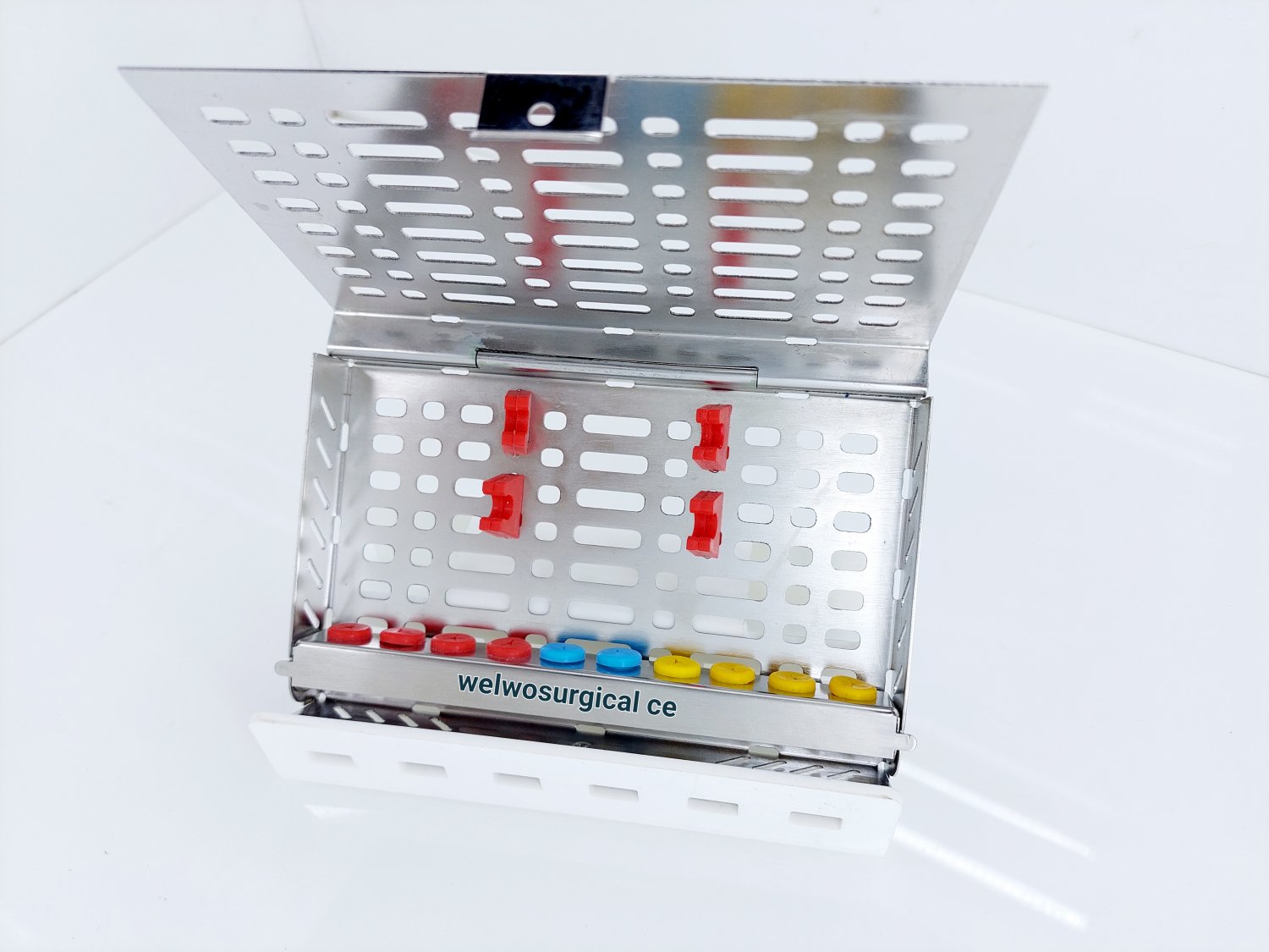 Dental Implant Organizer Sterilization Cassette Instruments Bur Holder