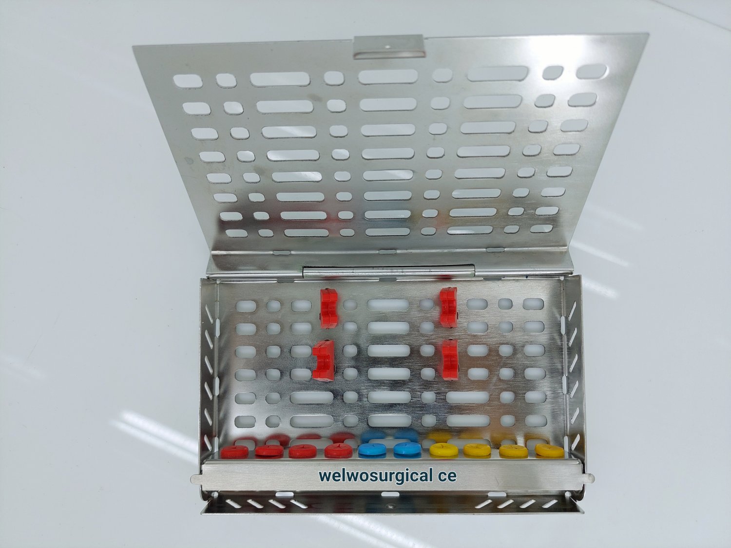 Dental Implant Organizer Sterilization Cassette Instruments Bur Holder