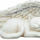 Cat Memorial Angel Wing Marker Until We Meet Again Pet