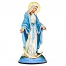 Our Lady of Grace Flat Statue Laser Cut 6" Standing Wood Figurine