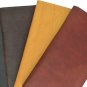 Brown Leather Standard Checkbook Cover Women Slim Style