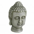 Buddha Head Grey Stone Indoor Outdoor Decor Buddha Head Grey Stone Indoor Outdoor Decor