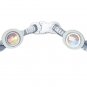 PURE ENERGY CYCLONE TWISTED TITANIUM/GERMANIUM HOLOGRAM ENERGY NECKLACE Size: 18"