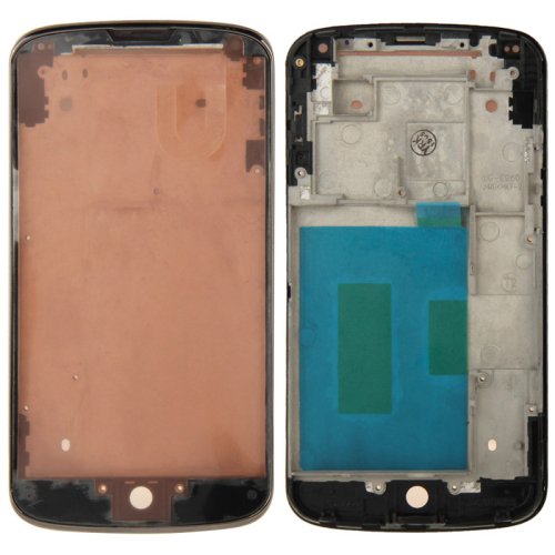 Middle Frame Bezel Replacement for Google Nexus 4 / E960(Black)