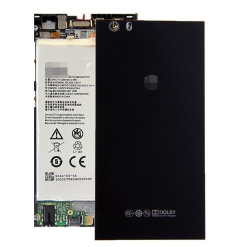 Battery Back Cover Replacement for ZTE Star 2(Black)