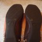 Gianni Bini 8 .5 M Brown Leather Flats Shoes NIB