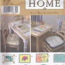 Simplicity 8696 pattern Home Decor Place Mats Chair Pads Uncut FF