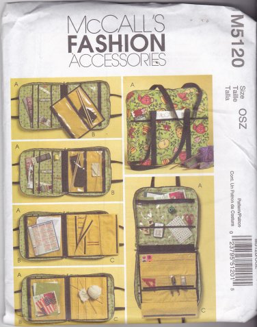 McCall's Crafts M5120 Pattern Hobby Portfolio Organizers Uncut FF for Scrapbooking