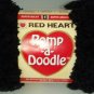 Pomp A Doodle Yarn Red Heart 3.5 ounces 54 yards Black Jet 9012 Super Bulky 6 Pom Pom