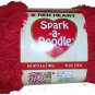 Spark A Doodle Yarn Red Heart 3.5 ounces 54 yards Reddy 9901 Super Bulky 6 Pom Pom