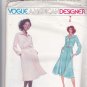 Vogue 1829 Pattern Uncut FF 14 American Designer Jerry Silverman Shirtwaist Dress