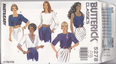 Butterick 5278 size 16, may be missing pieces, 50 cents plus shipping