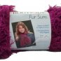 Fur Sure Yarn Magenta 9226 Art E776 Purple Pink Eyelash Yarn Super Bulky 6