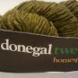 Tahki Donegal Tweed Wool Yarn 3.5 oz. (100 g) Color 0846 Light Olive Green with Flecks