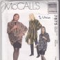 McCall 7875 Pattern 12 14 Medium 34 36 Uncut Loose Fit Jacket Draped Collar Skirt Pants