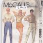 McCall 6950 Pattern 8 Waist 24 Hip 33.5 Uncut Shorts Tapered Pants vintage 1980s 80s