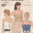 Butterick 4979 Pattern 14 16 18 Uncut Pullover Camisole Cami Front Tucks Crossways Panel