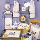 Sarah Jane's Tea Party Counted Cross Stitch CL61 leaflet