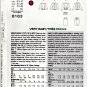 Vogue 8163 Pattern 8 10 12 Very Easy Top Blouse Skirt Princess Seams Uncut