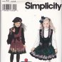 Simplicity 0688 Pattern Uncut 3 4 5 6 Girls Daisy Kingdom Border Print Jumper Vest Skirt