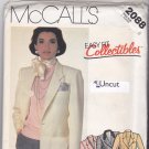McCall's 2088 Pattern 8 Bust 31.5 Uncut Easy Fit Lined Jacket Blazer