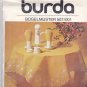 Burda 507/001 Embroidery Transfer Straw Flower Motif and Buttonhole Stitch Edge for Tablecloth