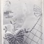 Burda 617 Iron On Embroidery Transfer White or Multi-Color Floral Motif for Tablecloth