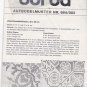 Burda 684/002 Cross Stitch Embroidery Transfer Floral Cross Stitch Medallions