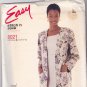 McCall's Stitch N Save 8021 Pattern 10 12 14 16 Uncut Boxy Unlined Jacket Sleeveless Dress