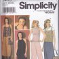 Simplicity 9483 Pattern XS S M L Uncut Pants Skirt Crochet Granny Square and Halter Tops Bag