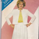 Butterick See & Sew 5397 Pattern Uncut 8 10 12 Loose Fit Jacket Skirt