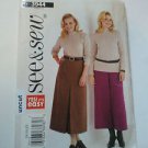 See & Sew 3944 Easy Top Skirt Culottes Pattern 14 16 18 uncut