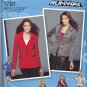 Simplicity 1781 uncut 14 16 18 20 22 Plus Jacket with Variations Project Runway