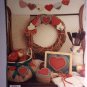 Heart to Heart Leisure Arts 1087 Design Booklet Laura Kluvo No-Sew Pattern