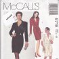 McCall 5719 Pattern Uncut 12 Wrap Dress Short/Long Sleeves