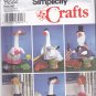 Simplicity 9222 Crafts Sewing Pattern Uncut Costumes for Plastic Lawn Geese