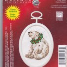 Janlynn Counted Cross Stitch Ornament Kit 1143-46 Polar Bear